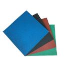 Rubber tegel - Blauw