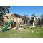 Speeltoestel Antwerpen 420 - rondzit - hekwerk