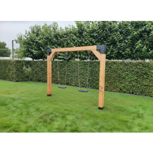 Dubbele schommel - Douglas - 15x15cm