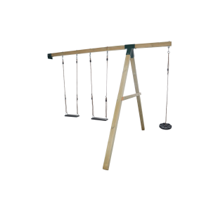 Aanbouwschommel Dubbel - extra haak