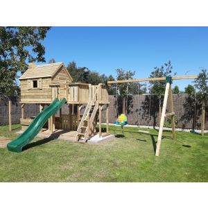 Speeltoestel Antwerpen 420 - rondzit - hekwerk