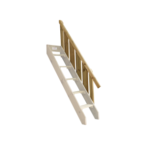 Trapleuning met hekwerk