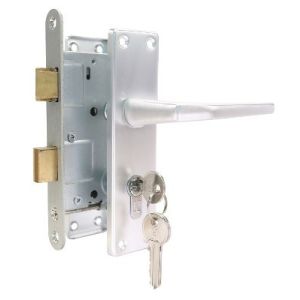 Inbouw cilinderslot set (aluminium)