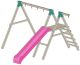 Dubbele schommel - ladder - glijbaan